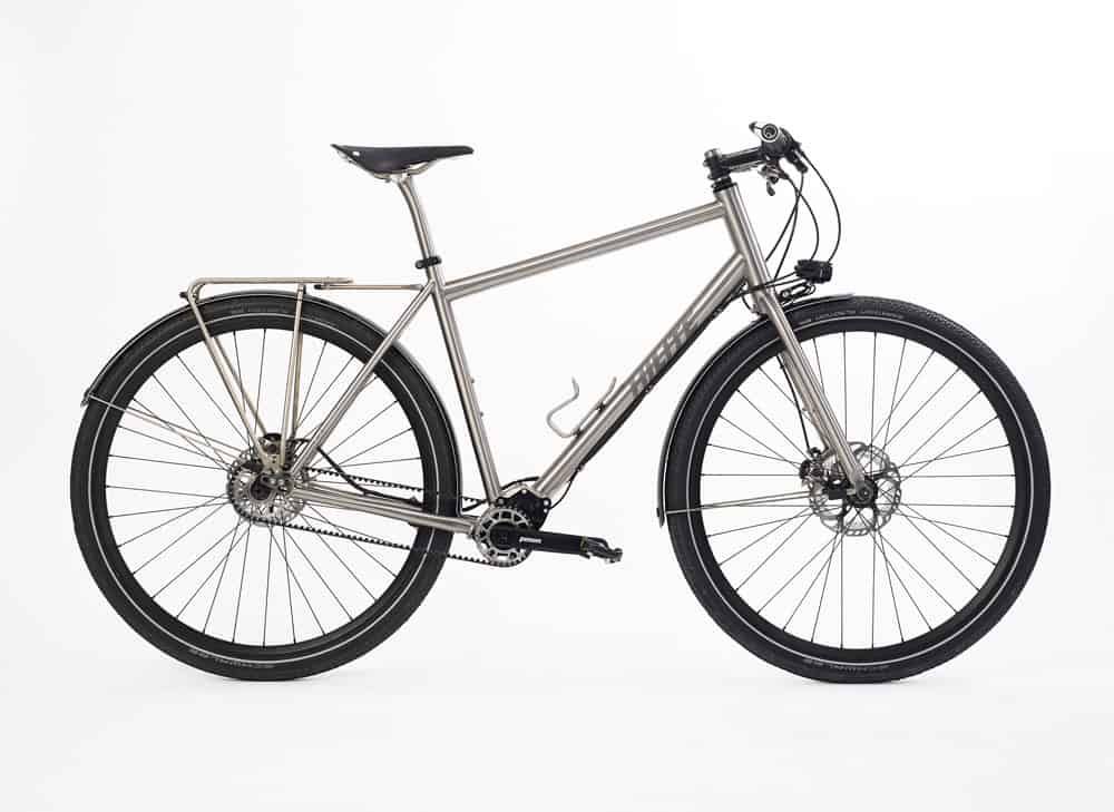 Trekking bicycle frame