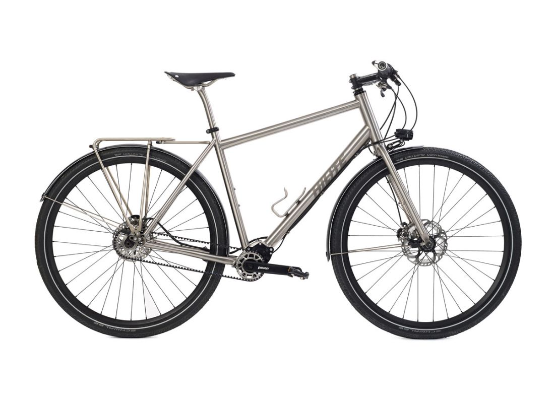 Titanium belt drive bike shop