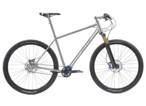 titanium mountain bike frame