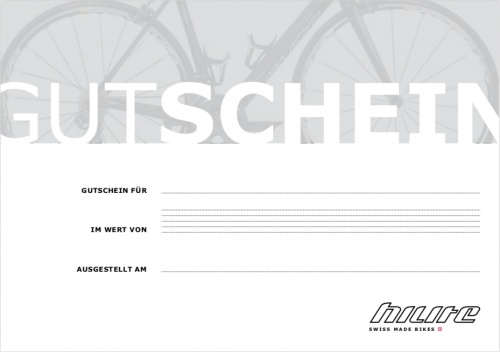 HILITE Bikes - Gutschein
