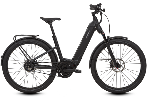 HNF Nicolai UD3 All-Terrain Aluminum e Bike Full Black