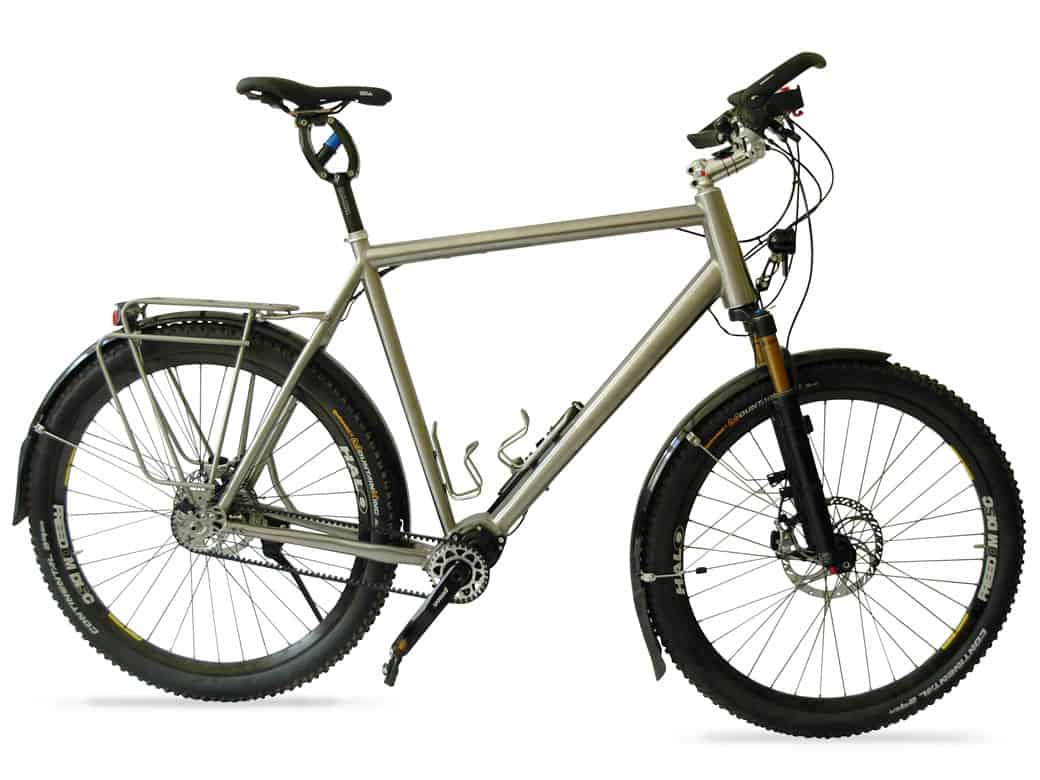 Mit dem Velo/Fahrrad/Bike auf der "Route 66"