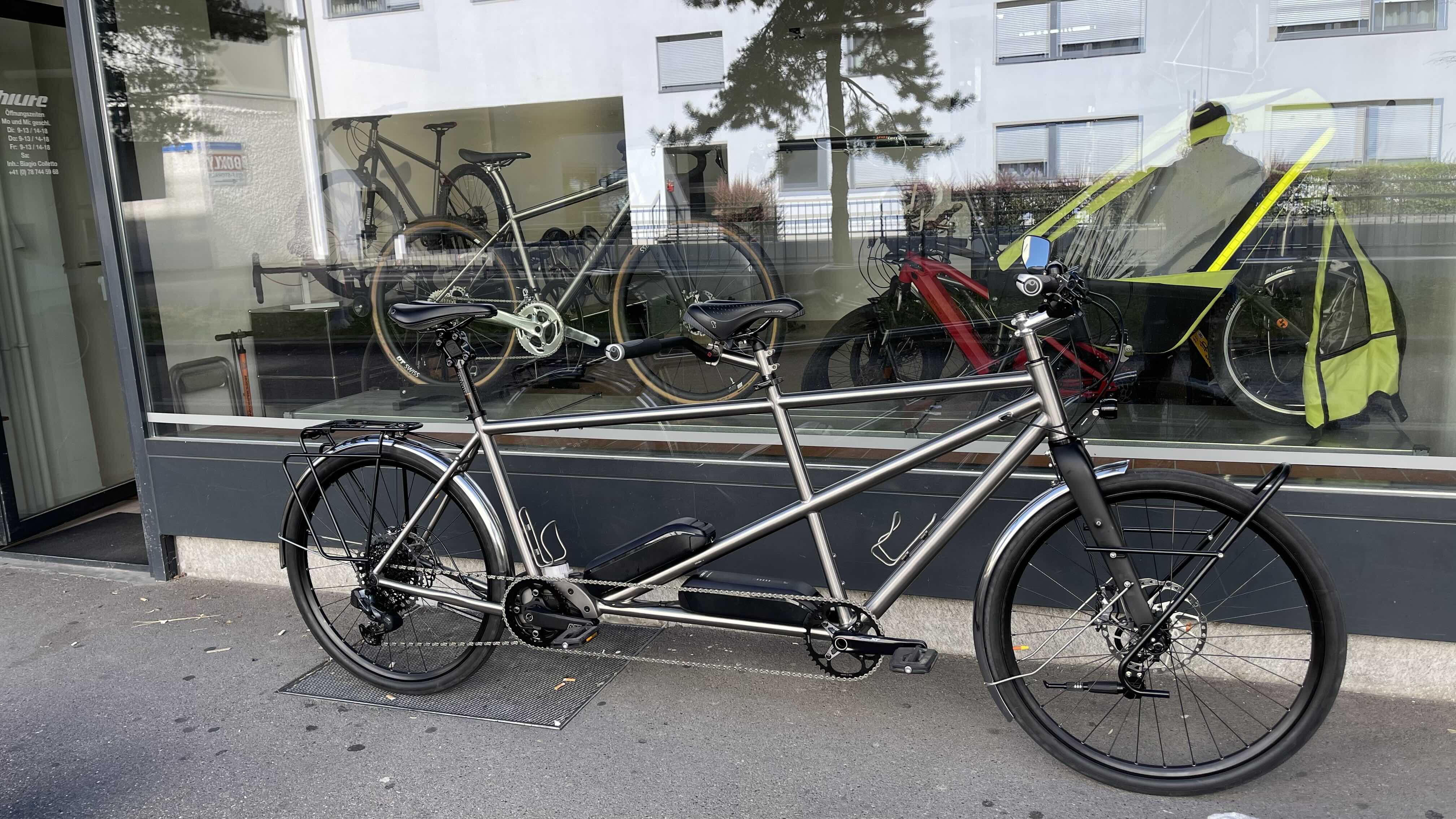 Titan Tandem: Bosch Performance Line CX Smart System with a DualBattery-Configuration