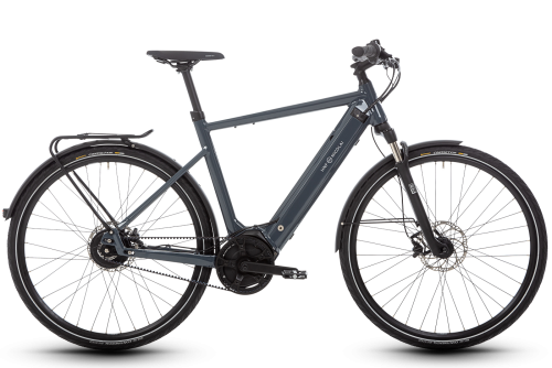 HNF Nicolai SD3 Urban Aluminum e Bike Full Blue