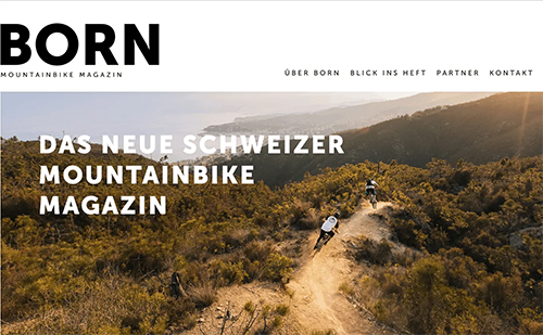 kostenloses Exemplar der MTB Zeitschrift BORN